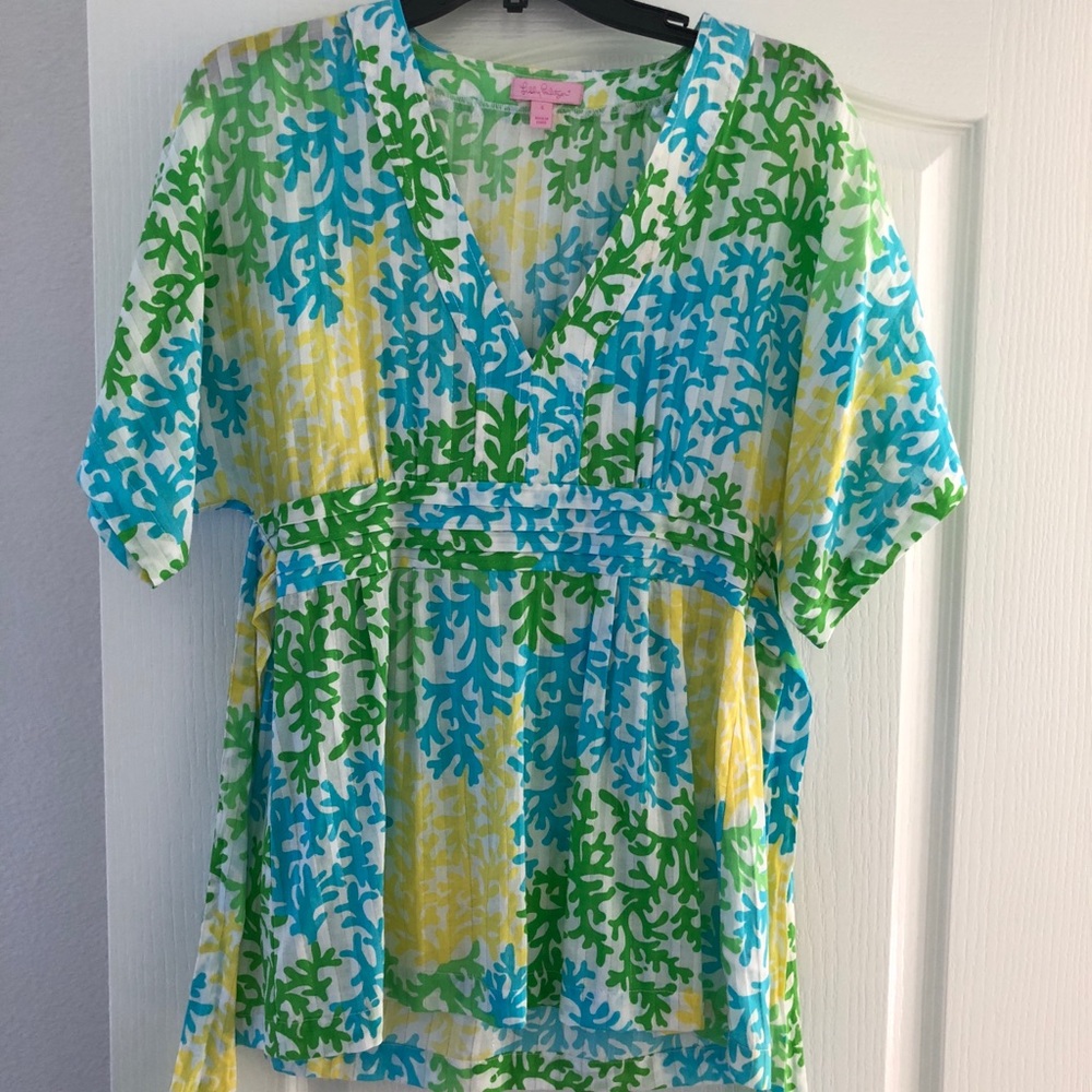 Lilly Pulitzer V neck Tunic